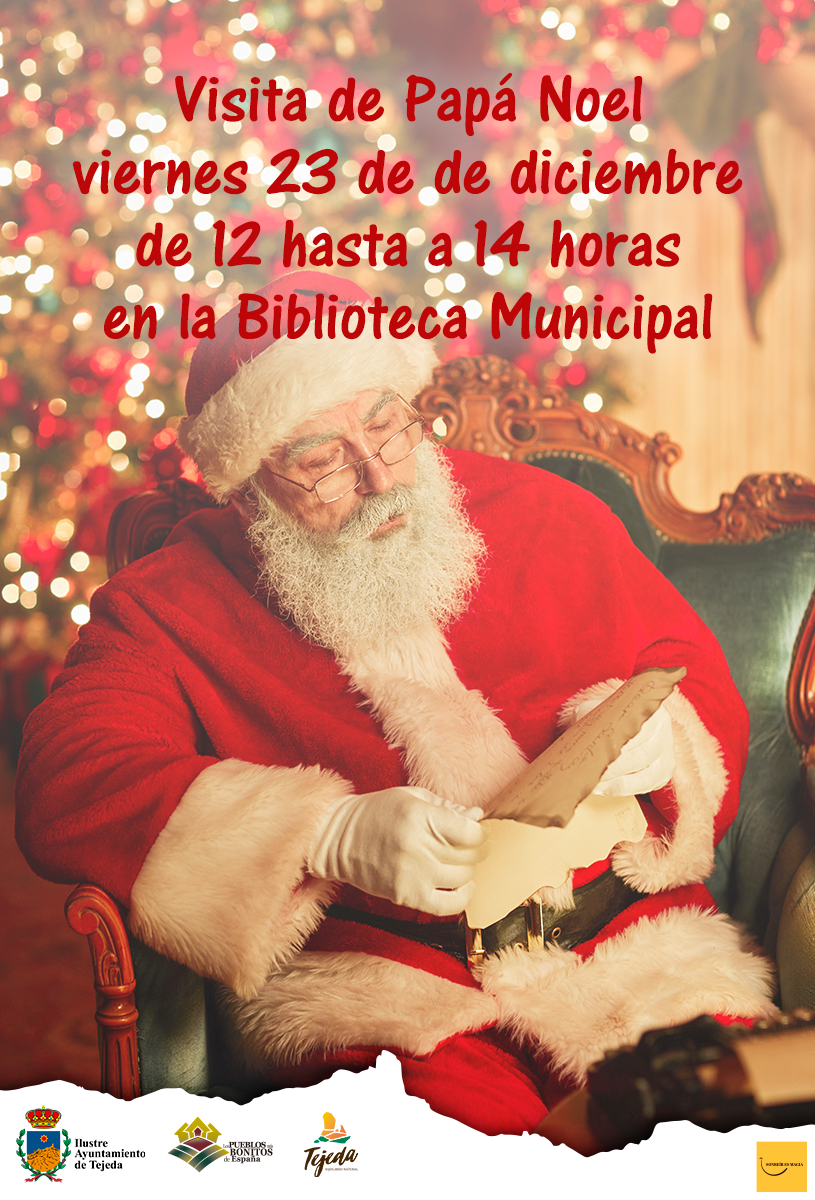Visita de Papá Noel al municipio de Tejeda – Navidad 2022