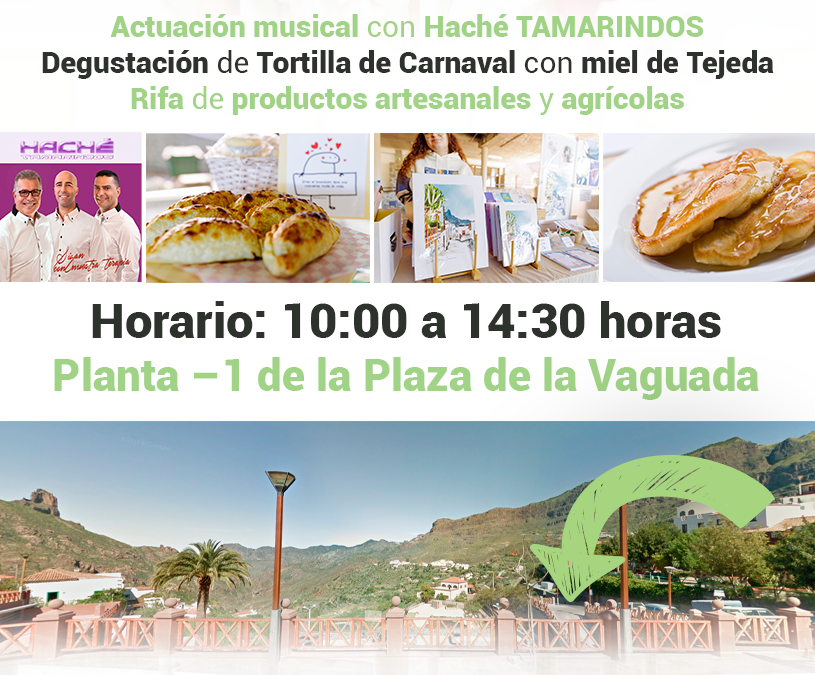 Mercado Agrícola y Artesanal de Tejeda | Domingo 3 de marzo de 2024